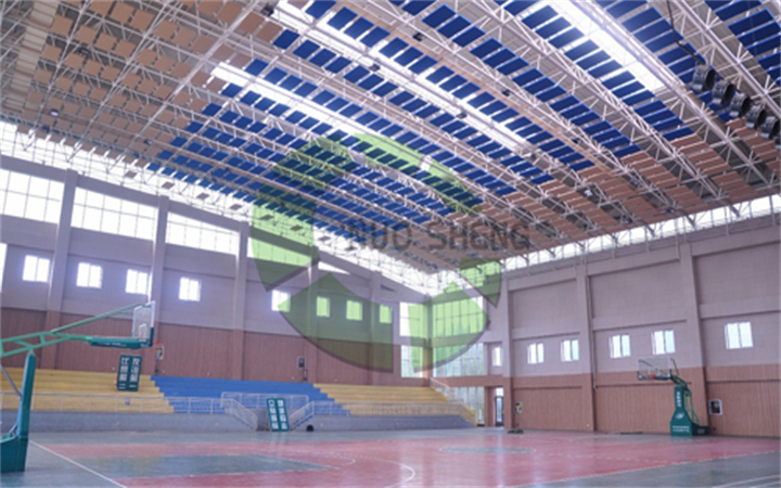 廣東佛山外語(yǔ)學(xué)院三水校區(qū)體育館吸音工程