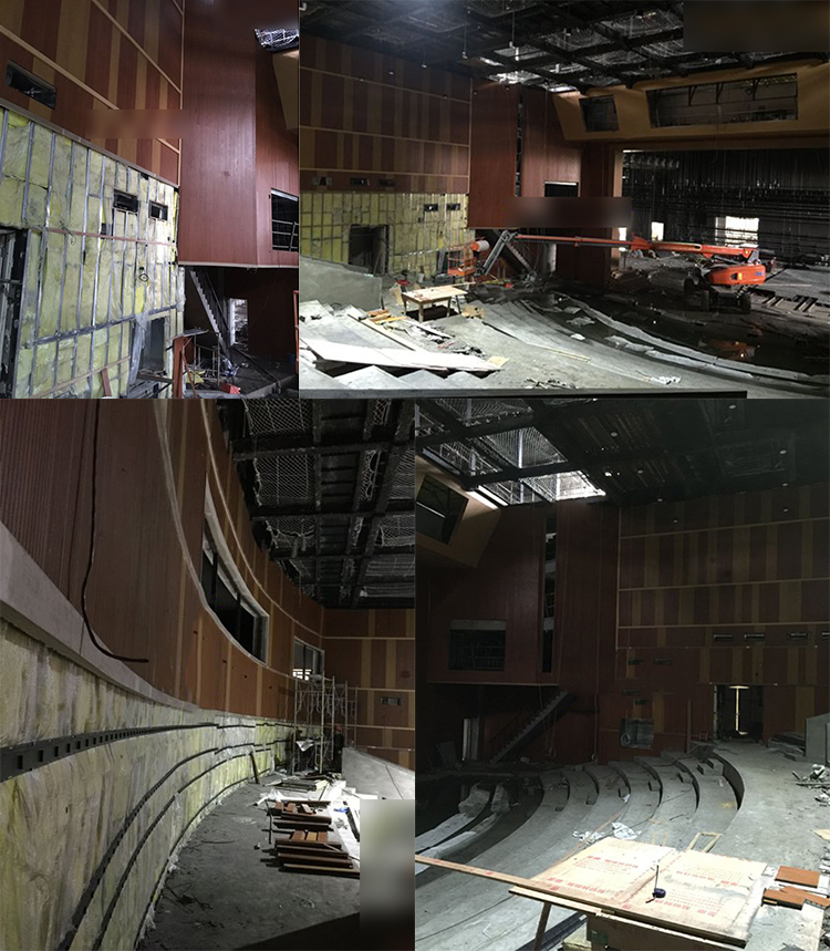 安徽合肥萬達大劇院吸音板工程