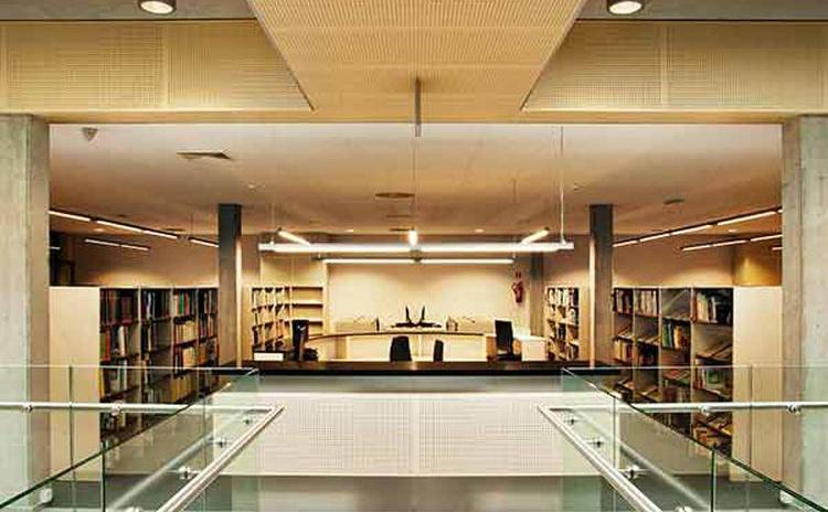 河北保定圖書館穿孔吸音板聲學(xué)工程