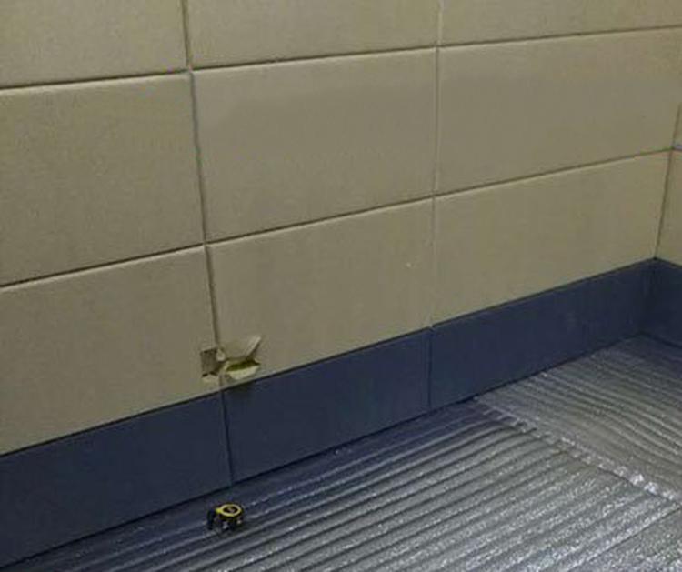 廣東梅州紀(jì)委審訊室布藝吸音材料聲學(xué)工程