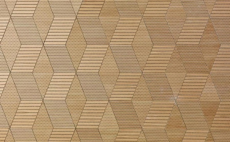 廣西玉林學校報告廳木質吸音板聲學工程-1