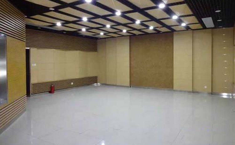 四川資陽大會議室空間吸聲體聲學(xué)工程-1